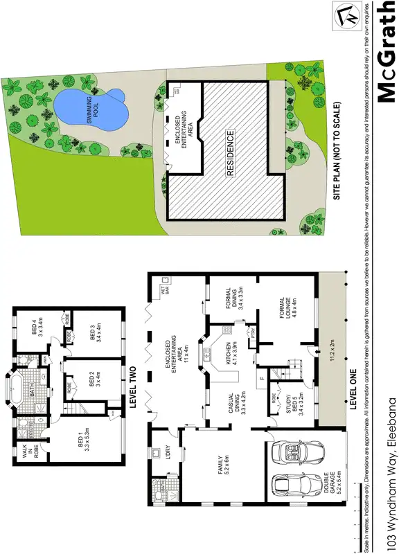 Floorplan of Homely house listing, 103 Wyndham Way, Eleebana NSW 2282