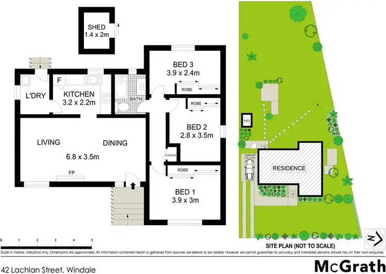 Floorplan of Homely house listing, 42 Lachlan Street, Windale NSW 2306