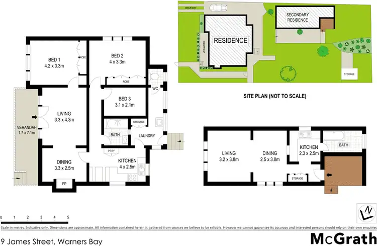 Floorplan of Homely house listing, 9 James Street, Warners Bay NSW 2282