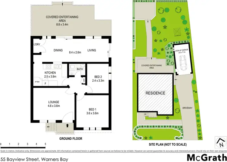 Floorplan of Homely house listing, 55 Bayview Street, Warners Bay NSW 2282