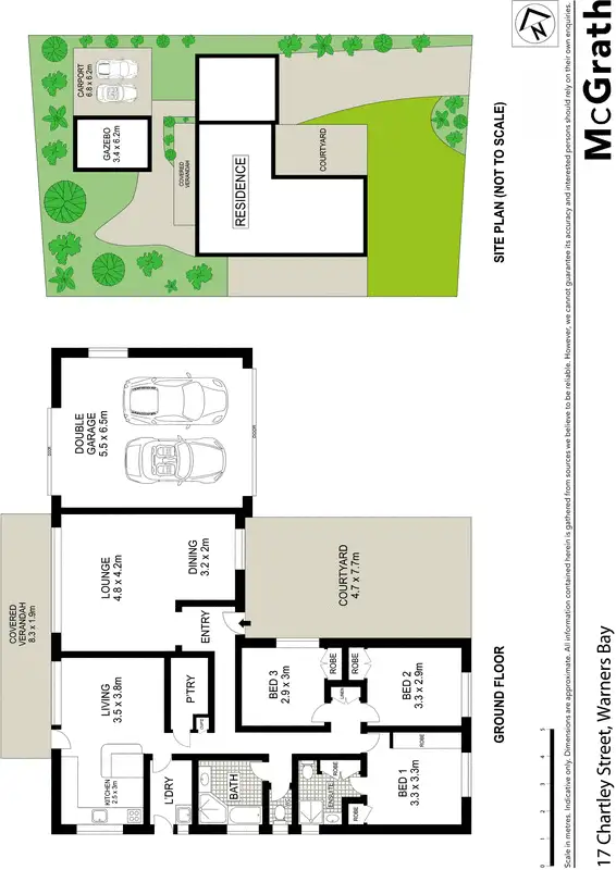 Floorplan of Homely house listing, 17 Chartley Street, Warners Bay NSW 2282