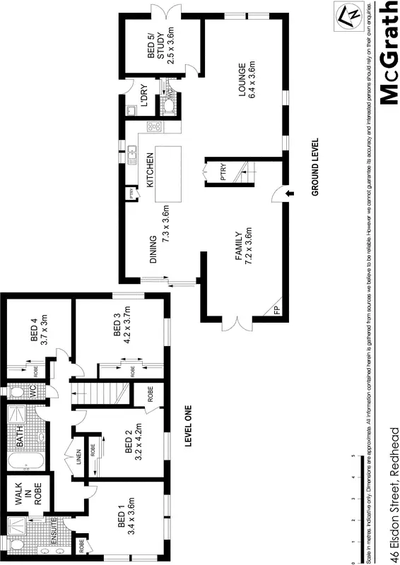 Floorplan of Homely house listing, 46 Elsdon Street, Redhead NSW 2290