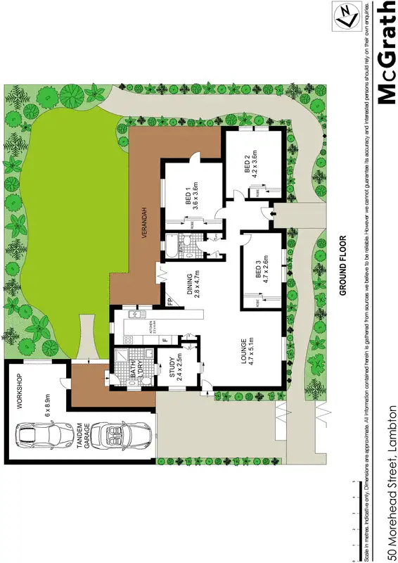 Floorplan of Homely house listing, 50 Morehead Street, Lambton NSW 2299
