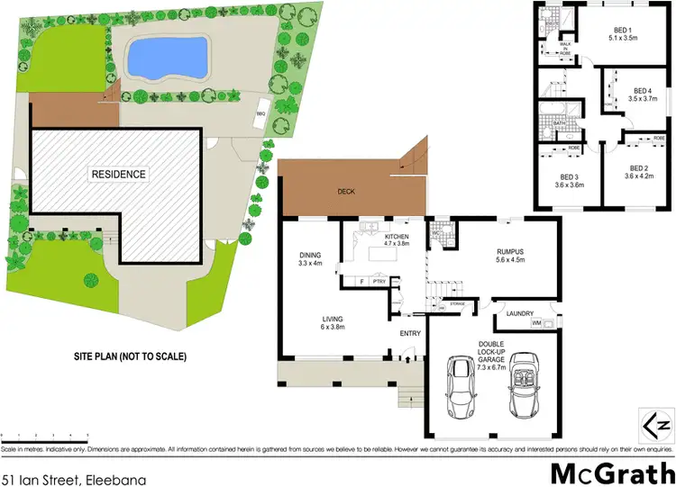 Floorplan of Homely house listing, 51 Ian Street, Eleebana NSW 2282
