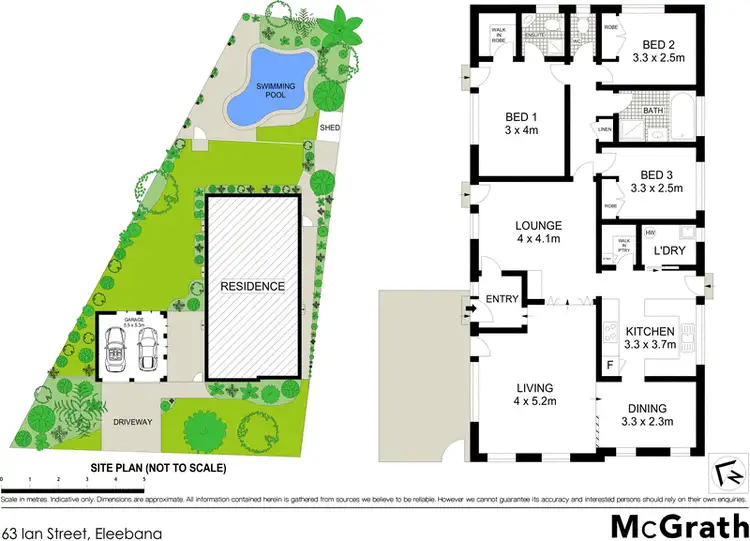 Floorplan of Homely house listing, 63 Ian Street, Eleebana NSW 2282