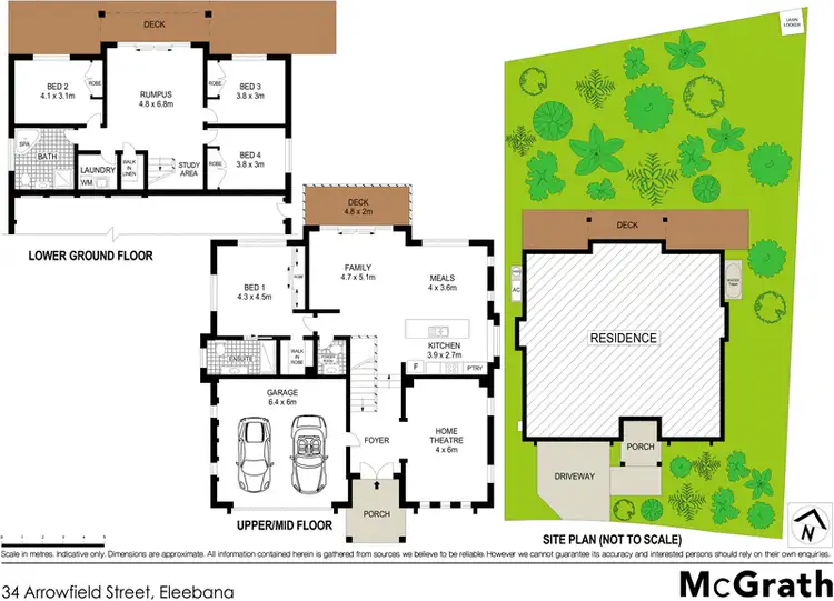 Floorplan of Homely house listing, 34 Arrowfield Street, Eleebana NSW 2282