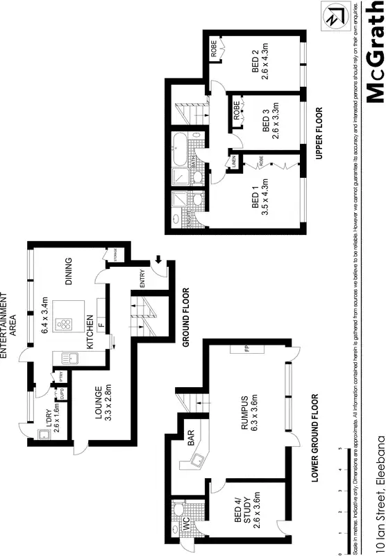 Floorplan of Homely house listing, 10 Ian Street, Eleebana NSW 2282