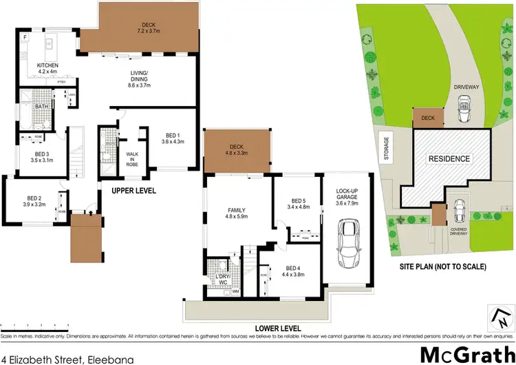 Floorplan of Homely house listing, 4 Elizabeth Street, Eleebana NSW 2282