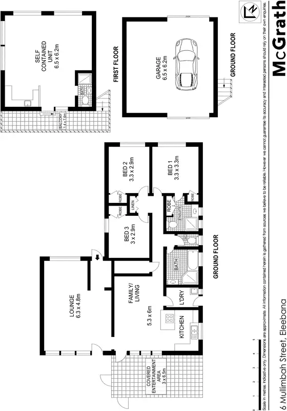 Floorplan of Homely house listing, 6 Mulimbah Street, Eleebana NSW 2282