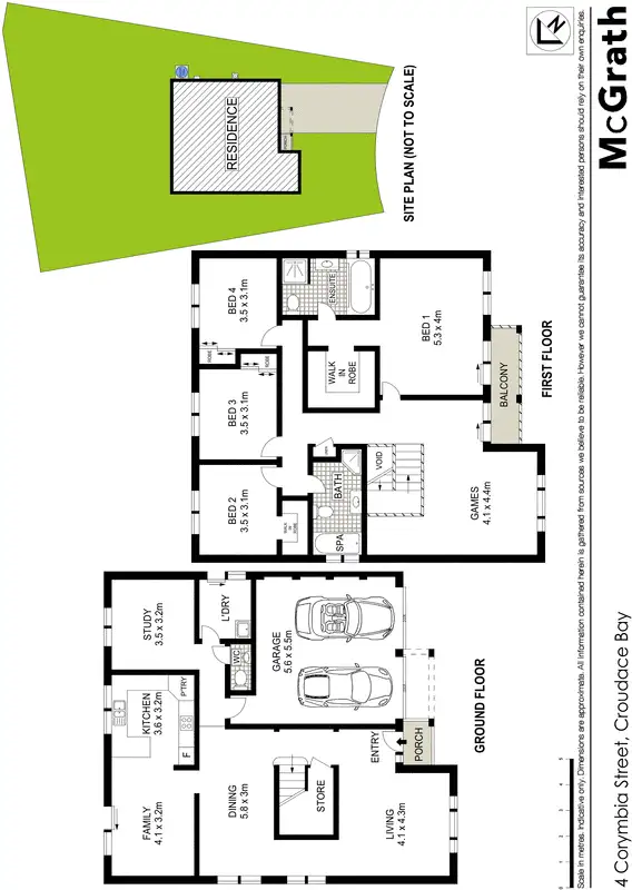 Floorplan of Homely house listing, 4 Corymbia Street, Croudace Bay NSW 2280