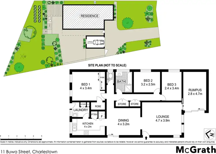 Floorplan of Homely house listing, 11 Buwa Street, Charlestown NSW 2290