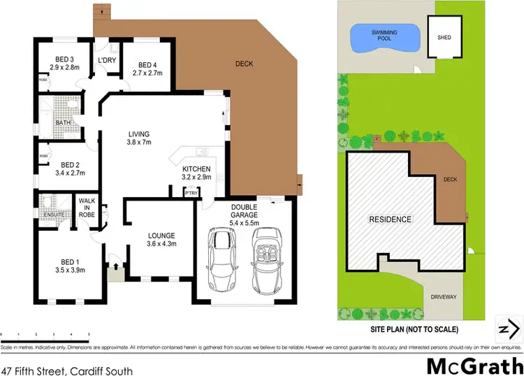 Floorplan of Homely house listing, 47 Fifth Street, Cardiff South NSW 2285