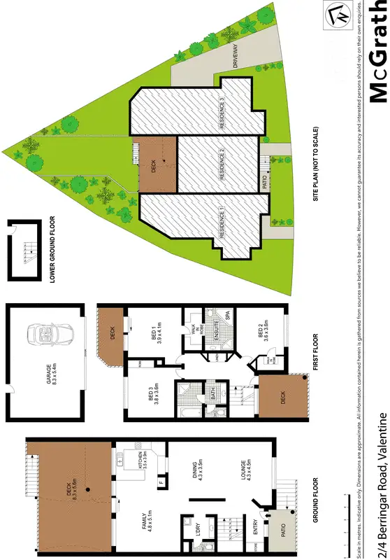 Floorplan of Homely townhouse listing, 2/4 Berringar Road, Valentine NSW 2280