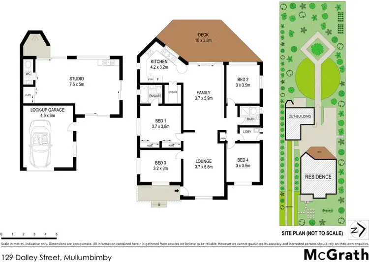 Floorplan of Homely house listing, 129 Dalley Street, Mullumbimby NSW 2482