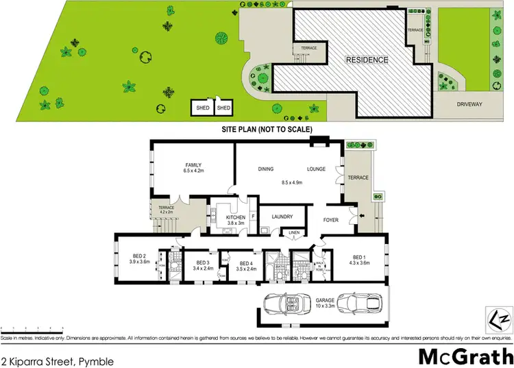 Floorplan of Homely house listing, 2 Kiparra Street, Pymble NSW 2073