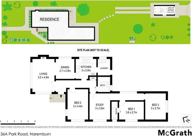 Floorplan of Homely house listing, 36A Park Road, Naremburn NSW 2065