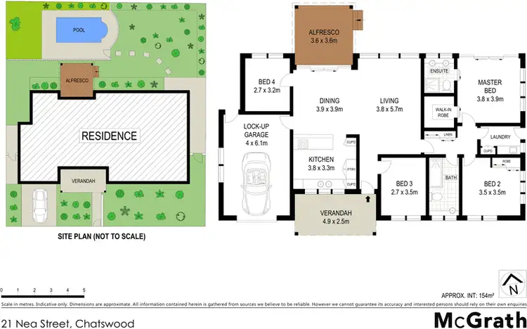 Floorplan of Homely house listing, 21 Nea Street, Chatswood NSW 2067