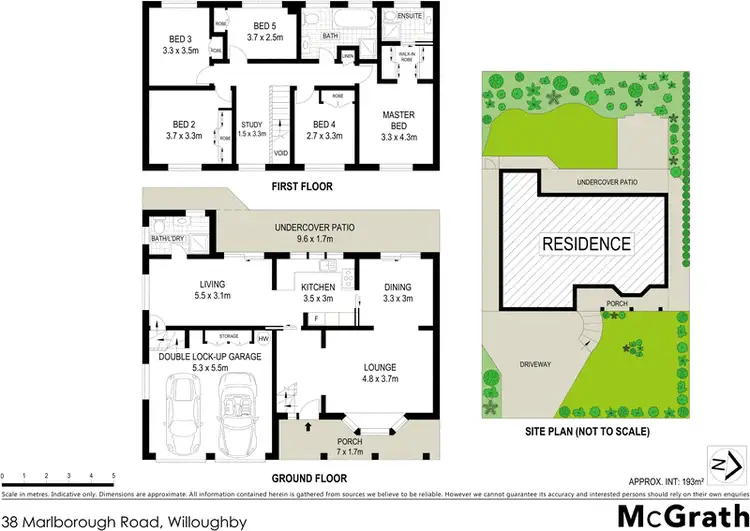 Floorplan of Homely house listing, 38 Marlborough Road, Willoughby NSW 2068
