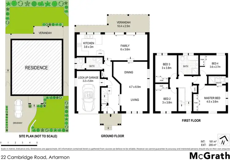 Floorplan of Homely house listing, 22 Cambridge Road, Artarmon NSW 2064