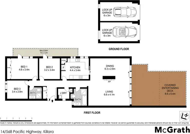 Floorplan of Homely apartment listing, 14/568 Pacific Highway, Killara NSW 2071