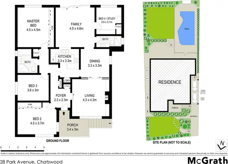 Floorplan of Homely house listing, 28 Park Avenue, Chatswood NSW 2067