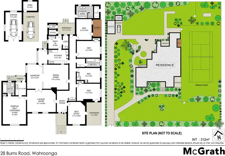 Floorplan of Homely house listing, 28 Burns Road, Wahroonga NSW 2076