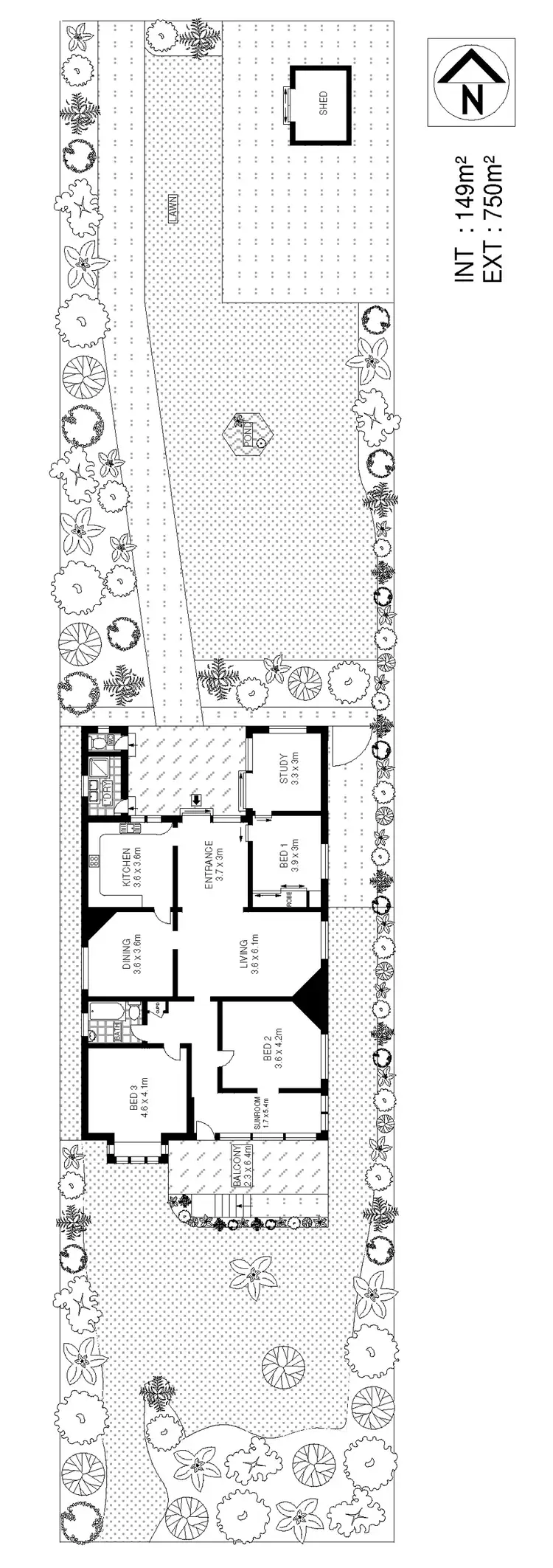 Floorplan of Homely house listing, 53 Undercliffe Road, Earlwood NSW 2206