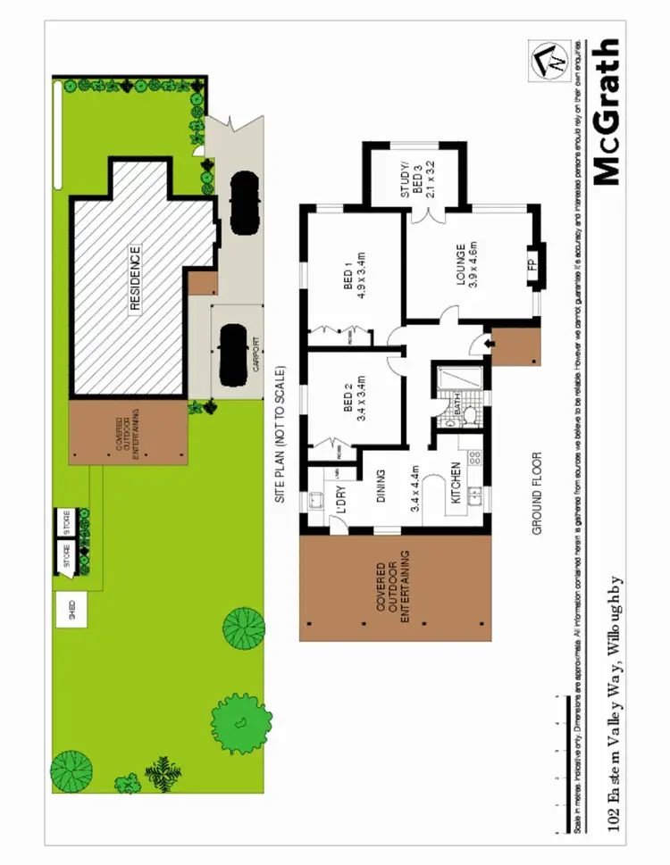 Floorplan of Homely house listing, 102 Eastern Valley Way, Willoughby NSW 2068