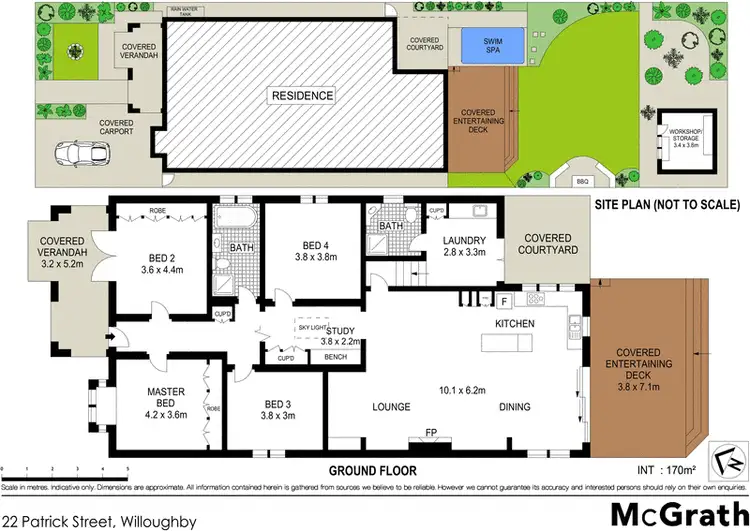 Floorplan of Homely house listing, 22 Patrick Street, Willoughby NSW 2068