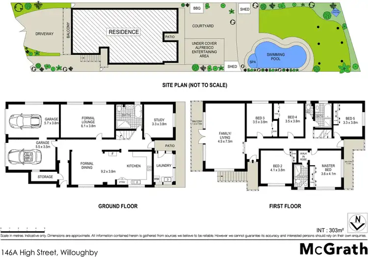 Floorplan of Homely house listing, 146A High Street, Willoughby NSW 2068