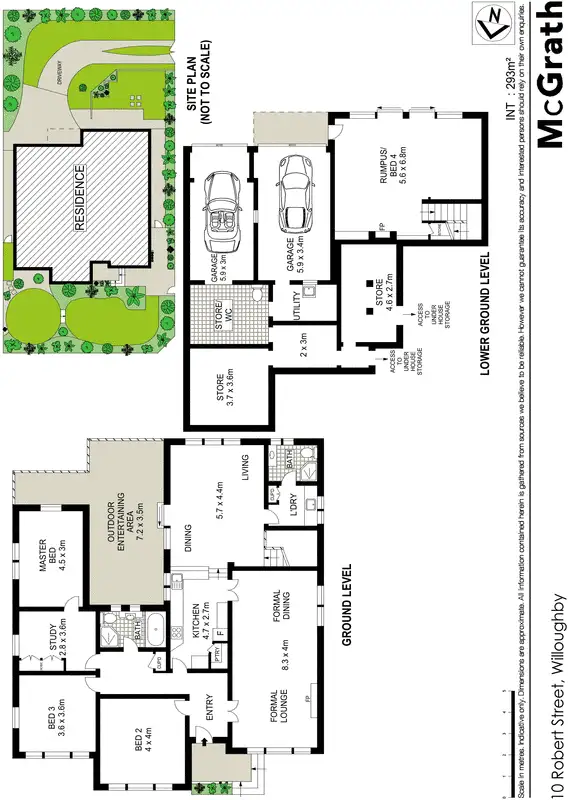 Floorplan of Homely house listing, 10 Robert Street, Willoughby NSW 2068