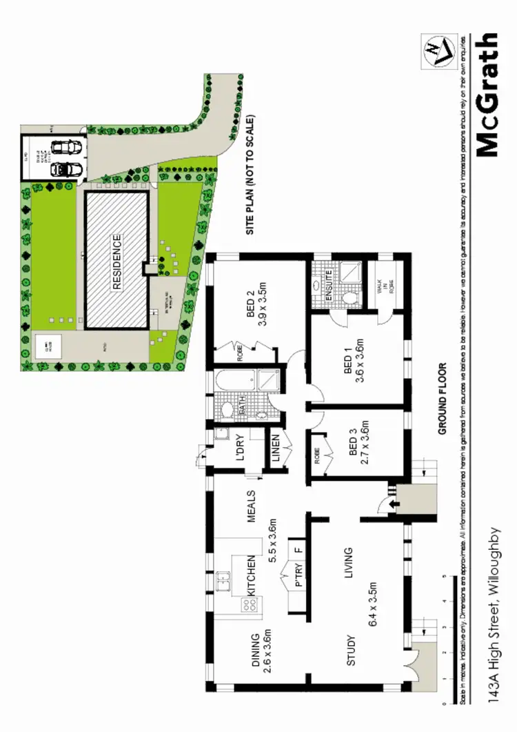 Floorplan of Homely house listing, 143A High Street, Willoughby NSW 2068
