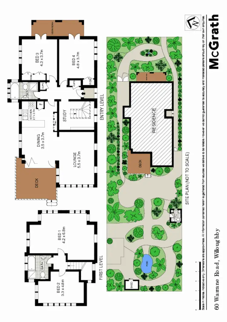 Floorplan of Homely house listing, 60 Warrane Road, Willoughby NSW 2068