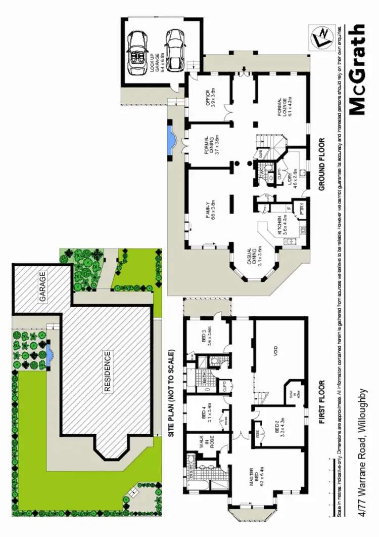 Floorplan of Homely house listing, 4/77 Warrane Road, Willoughby NSW 2068