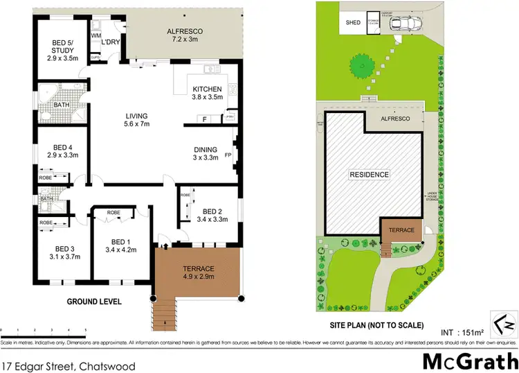 Floorplan of Homely house listing, 17 Edgar Street, Chatswood NSW 2067