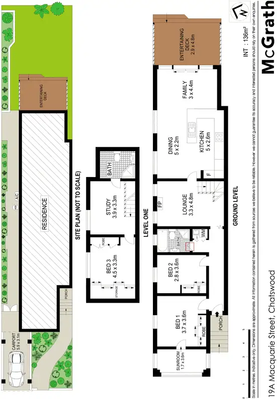 Floorplan of Homely house listing, 19A Macquarie Street, Chatswood NSW 2067