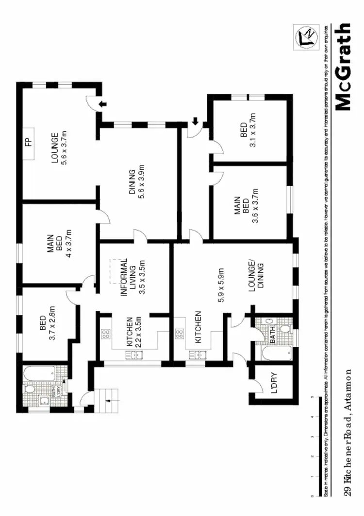 Floorplan of Homely house listing, 29 Kitchener Road, Artarmon NSW 2064