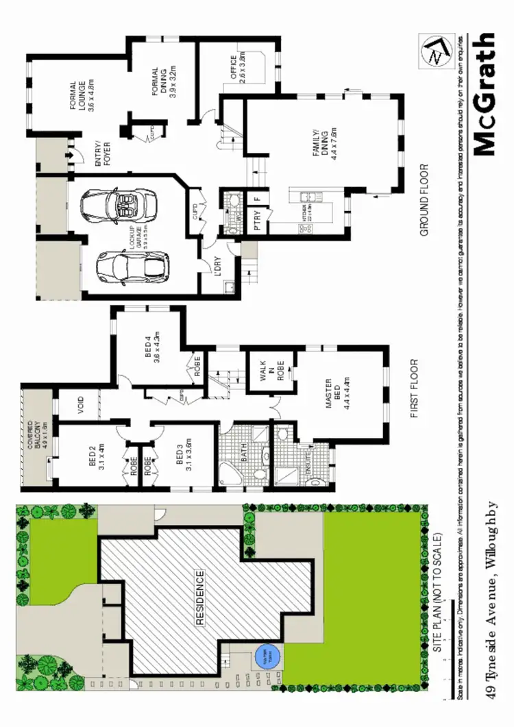 Floorplan of Homely house listing, 49 Tyneside Avenue, Willoughby NSW 2068