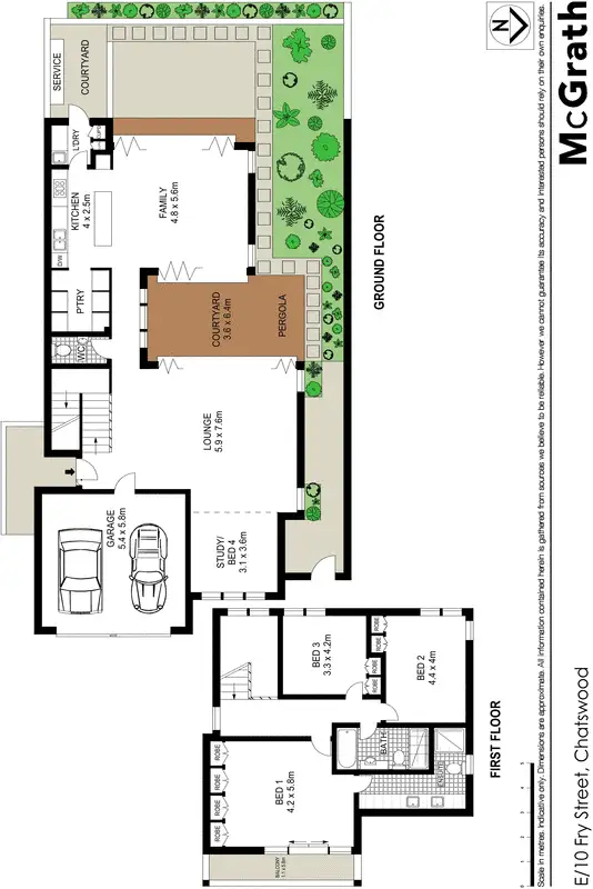 Floorplan of Homely house listing, E/10 Fry Street, Chatswood NSW 2067