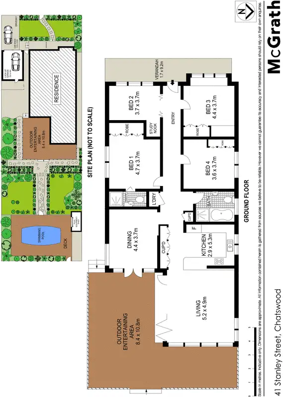 Floorplan of Homely house listing, 41 Stanley Street, Chatswood NSW 2067