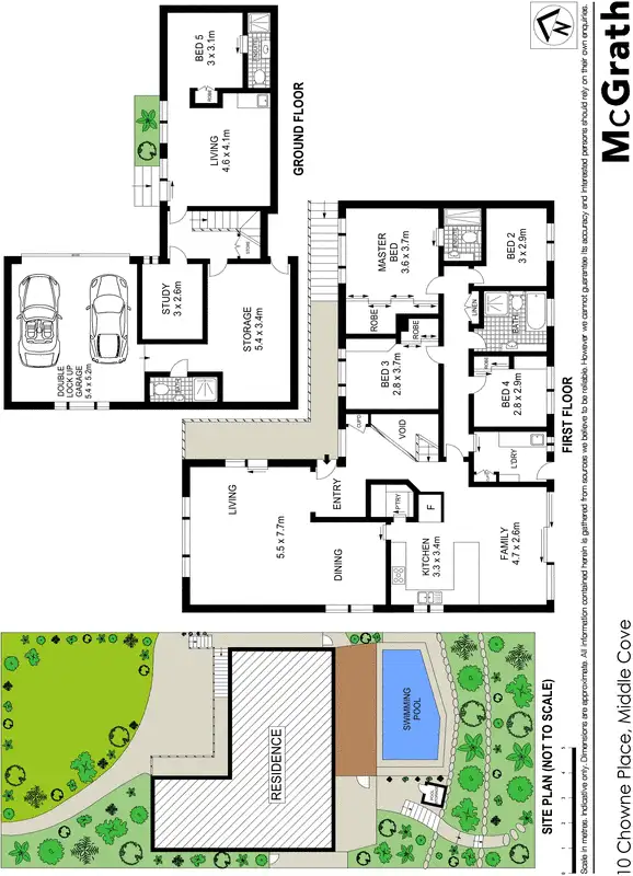 Floorplan of Homely house listing, 10 Chowne Place, Willoughby NSW 2068