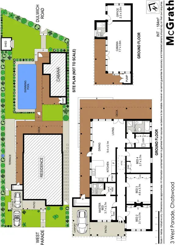 Floorplan of Homely house listing, 3 West Parade, Chatswood NSW 2067