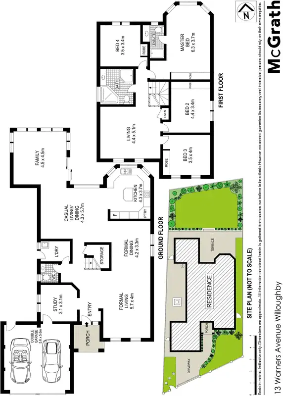 Floorplan of Homely house listing, 13 Warners Avenue, Willoughby NSW 2068