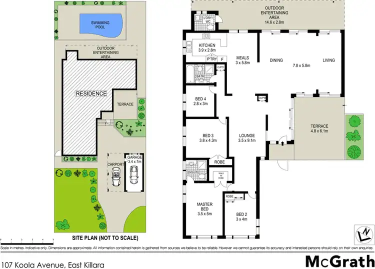 Floorplan of Homely house listing, 107 Koola Avenue, East Killara NSW 2071