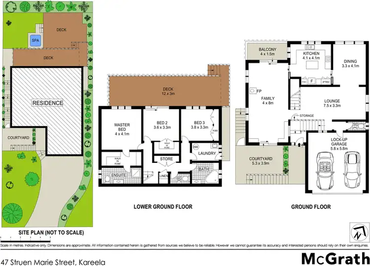 Floorplan of Homely house listing, 47 Struen Marie Street, Kareela NSW 2232