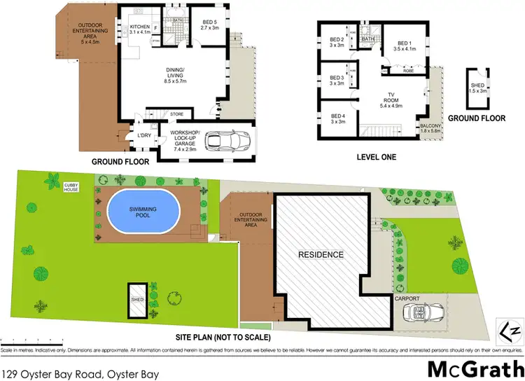 Floorplan of Homely house listing, 129 Oyster Bay Road, Oyster Bay NSW 2225