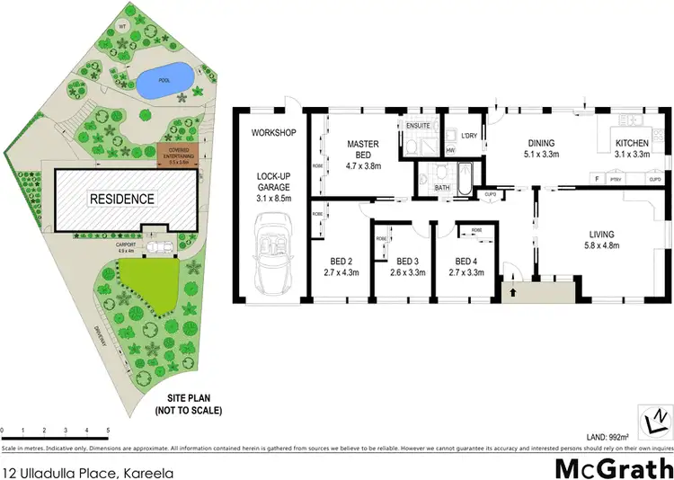 Floorplan of Homely house listing, 12 Ulladulla Place, Kareela NSW 2232
