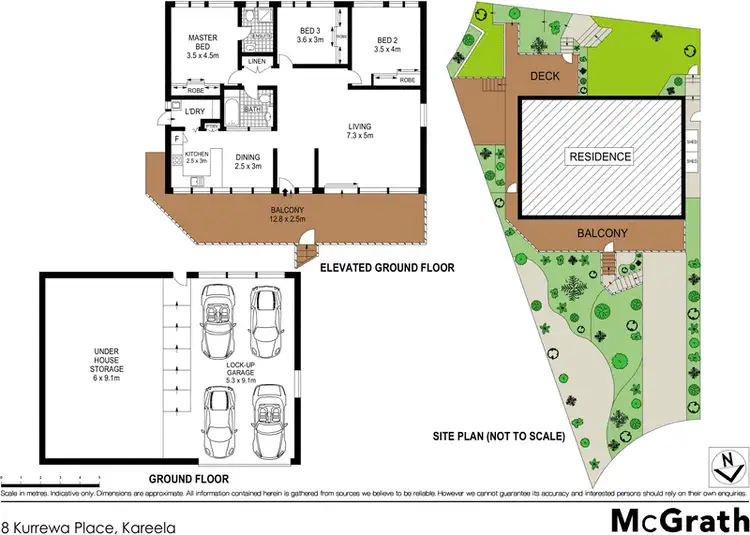 Floorplan of Homely house listing, 8 Kurrewa Place, Kareela NSW 2232
