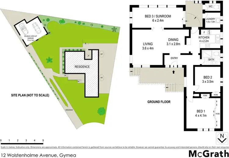 Floorplan of Homely house listing, 12 Wolstenholme Avenue, Gymea NSW 2227