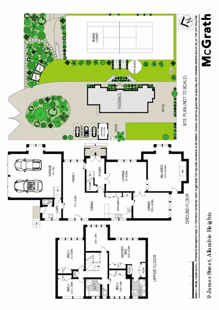 Floorplan of Homely house listing, 9 James Street, Allambie Heights NSW 2100